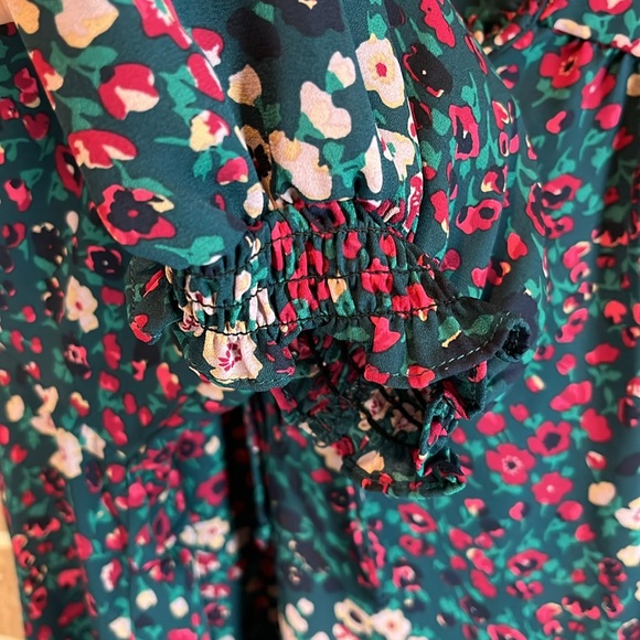 Carolina Belle Top Floral Blouse 2x - Picture 5 of 10